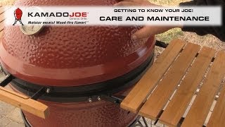 Kamado Joe  Care and Maintenance [upl. by Kired838]