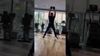 Burpees Devil Press shorts burpees fitness pushups motivation crossfit bodyweightworkout [upl. by Tserrof]