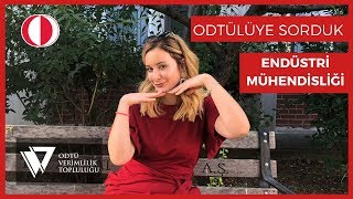 ODTÜlüye Sorduk  ENDÜSTRİ MÜHENDİSLİĞİ [upl. by Acireh]