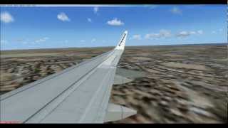 FSX  Full Flight Liverpool To Dublin  Boeing 737800  Ryan Air  Cabin Announcements   HD 1080p [upl. by Aylward]