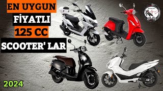 En uygun fiyatlı 125 cc Çinli scooter lar 125cc 125 scooter [upl. by Ardied]