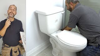 How To Install A Toilet [upl. by Aidyl]