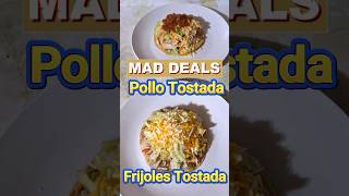 Easy How to make Tostadas con Chicken Y Beans refritos tostadas tostadarecipe healthycooking [upl. by Euqinmod203]