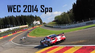 WEC 2014  6h SpaFrancorchamps  Race Start [upl. by Dewain]