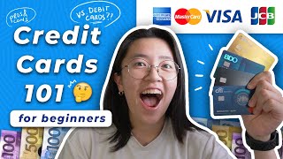 💳 Credit Cards for BEGINNERS  vs Debit Card Pros amp Cons How to Apply  Credit Cards 101 [upl. by Ner]