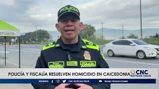 Capturan a un hombre conocido como alias quotChukyquot por presunto homicidio en Caicedonia [upl. by Obara392]