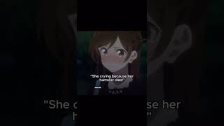 She crying for her hamster death while me  Anime Meme animememes memes shorts [upl. by Aelam]