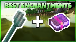 Best Enchantments For Trident in Minecraft [upl. by Sadowski275]