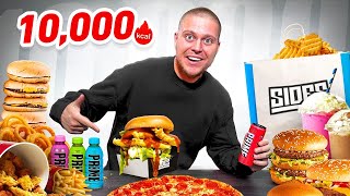 10000 CALORIES Challenge ULTIMATE Cheat Day [upl. by Hutson]