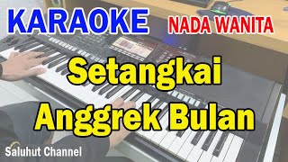 ANGGREK BULAN ll KARAOKE NOSTALGIA ll BROERY PASULIMA FEAT EMILIA CONTESSA ll NADA WANITA BDO [upl. by Casilde]