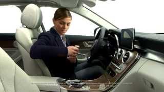 Apple Carplay  MercedesBenz CKlasse 2014 neu [upl. by Yednarb]