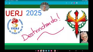 DESTRINCHANDO O VESTIBULAR DA UERJ 2025 como é o vestibular da UERJ [upl. by Buffy]