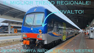 VIAGGIO NEL MIGLIOR TRENO REGIONALE DITALIA IL VIVALTO [upl. by Leith]