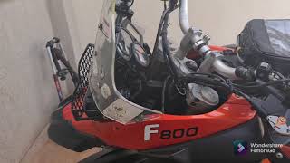 Suporte de GPS pra F800GS [upl. by Swee]