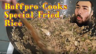 Buffpro Cooks Special Fried Rice [upl. by Ataner]