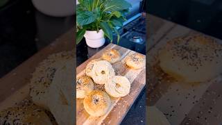 Bagels Recipe foodieblog food foodieblogger italiandessert foodlover foodblogger bakery [upl. by Ahsilla759]