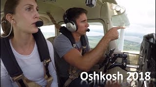 Fisk Approach to AirVenture 2018 [upl. by Ainoek]