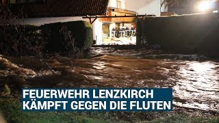 Feuerwehr Lenzkirch kämpft gegen die Fluten [upl. by Ailev626]