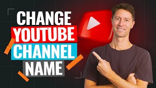 How to Change YouTube Channel Names Updated Tutorial [upl. by Aleda]