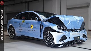 BYD SEAL Crash Test Euro NCAP 2023 Results 5 stars [upl. by Euginimod]