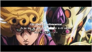 TRAITORS REQUIEM  JoJos Bizarre Adventure Opening 9 Full  Sub Español  Romaji 『 AMV 』 [upl. by Ymarej]