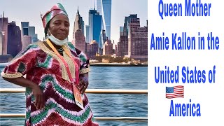 Sierra Leone cultural heroine Amie Kallon lands in the United States 🇺🇸 [upl. by Anyala350]