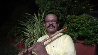 AKASHAMAYAVALE FLUTE MANOJKUMAR [upl. by Inimak]