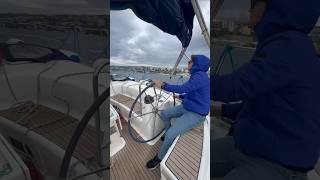 Best sailing weather for training and practice  sailingschool [upl. by Lahcsap]