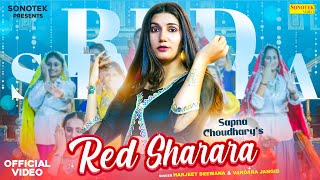 Red Sharara Official Video  Sapna Choudhary  Harjeet Deewana  Latest Haryanvi Dj Song 2024 [upl. by Onailerua295]