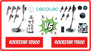 Conga Rockstar 12500 🆚 11500 ¿Cuál es la mejor aspiradora sin cable de Cecotec [upl. by Jobyna]