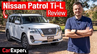 2021 Nissan PatrolArmada review Should you buy a Landcruiser instead [upl. by Orhtej100]