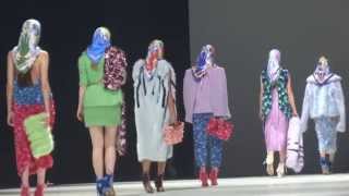 S2H0O1W3 Virginia Burlina Fashion Academy Antwerp Show 2013 [upl. by Gabriele]