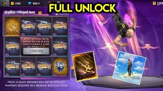 Free Fire New Skywing Skin Full Unlock 😱  SOLO VS SQUAD [upl. by Mariellen]