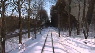 Straßenbahn Gotha amp Thüringer Waldbahn Mitfahrt Kt4D 303 als Linie 4 Friedrichroda nach Tabarz [upl. by Medardas475]