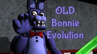 FnafP3D Old Bonnie Evolution  Fnaf prisma series [upl. by Onfre]