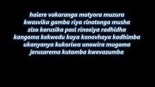 kutonga kwaro by Jah Prayzah lyrics [upl. by Clapp648]