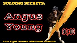 Soloing Secrets  Angus Young [upl. by Resay]