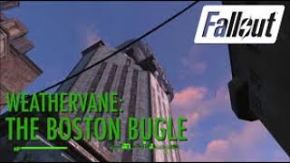 Fallout 4  Weathervane The Boston Bugle MILA Location  Full Walkthrough [upl. by Aiuqes]