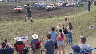 virden demolition derby consi 2 heat [upl. by Lorene536]