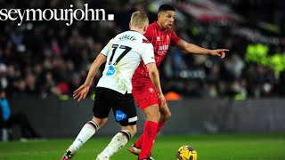 Match Highlights Derby County 21 Cheltenham Town  Presented by Seymour John [upl. by Sigismond]