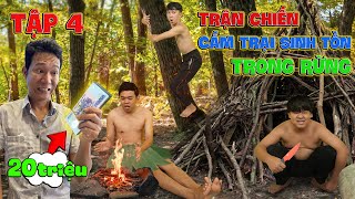 Trận Chiến Cắm Trại Sinh Tồn  Tập 4 Sinh Tồn Với KHÁCH MỜI Trong Rừng [upl. by Rehpotsirh]