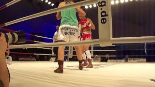 Klara Svensson vs Alexandra Gorog Round 2  EC Boxing Cuxhaven [upl. by Willman370]