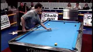 The 2008 US Open 9Ball Championship Match 1  Rodney Morris vs Danny Harriman [upl. by Resay]