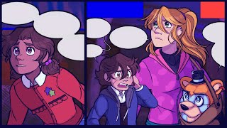 Gregory BETRAYS Cassie FNAF Security Breach Comic Dub [upl. by Elliven]