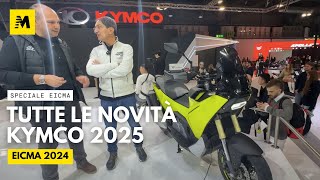 Novità KYMCO a EICMA 2024 nuovi scooter e una gamma completissima [upl. by Nielson]