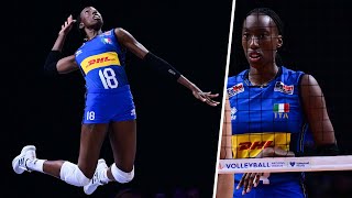 EGONU NEW RECORD 116 KMH All Points in Brasil  Italy  Volleyball Nations League 2024 [upl. by Lara]