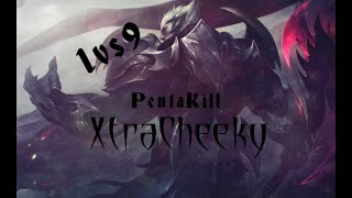 God King Darius Penta KillAfterShock 2v5 [upl. by Anavlis225]