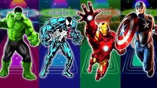 The Hulk Cartoon 🆚 Superman 🆚 Ironman 🆚 Captain America 🔥🎉 Who Is The Greatest ⁉️ [upl. by Aissej279]