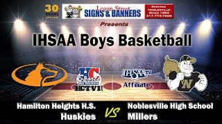 Hamilton Heights vs Noblesville  IHSAA Boys Varsity Basketball [upl. by Salene]