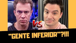 TIAGO LEIFERT SOBRE FELIPE NETO quotGENTE INFERIORquot [upl. by Yrrap]